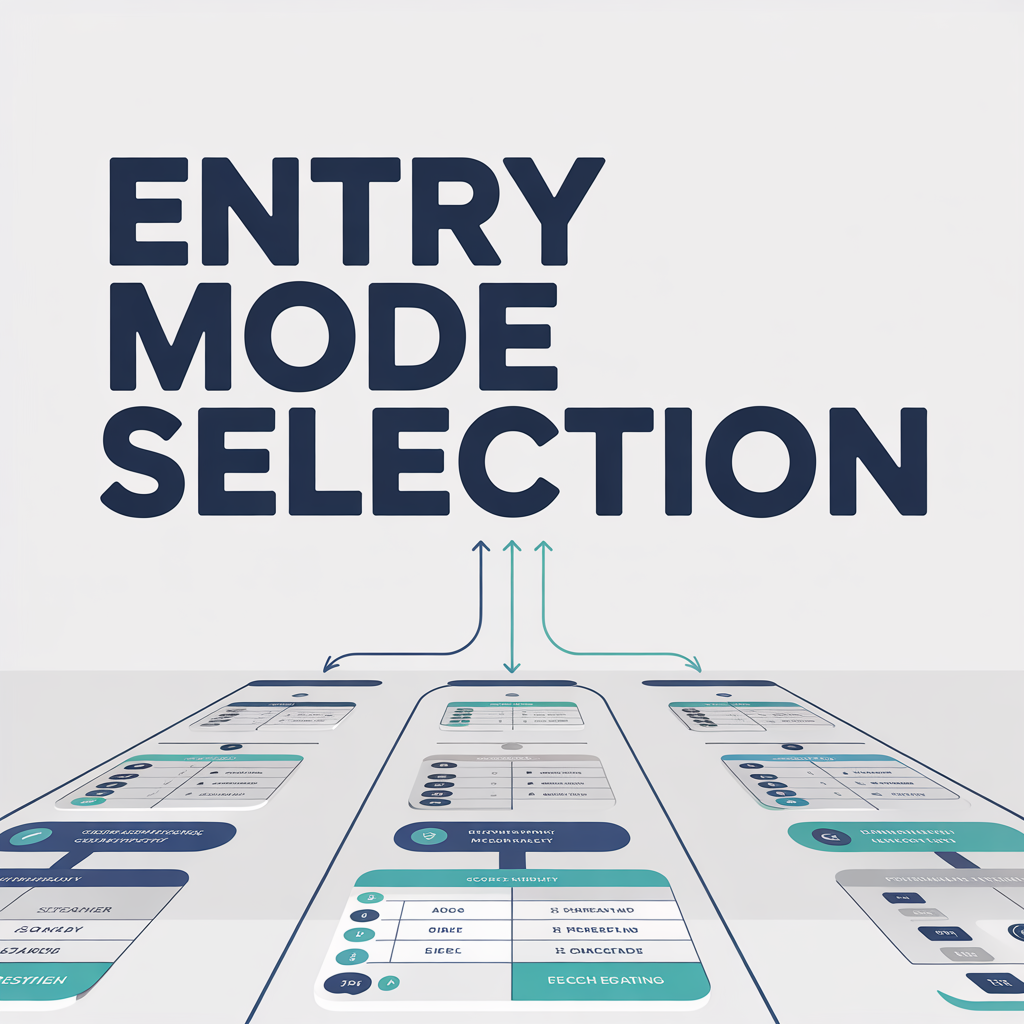 Entry Mode Selection