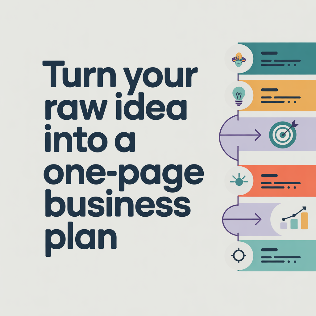 The Idea Plan Canvas